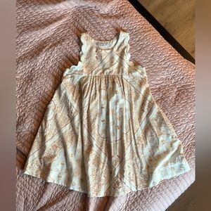 Kimchi Blue Cream and Orange Dress